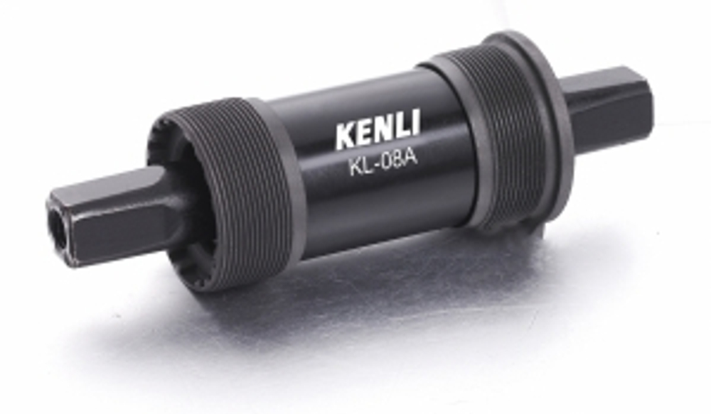 Картридж "Kenli" с пром.подшипник., под квадрат, ось 124мм,резьба 1.37''* 24 T, длина стакана 68мм,