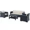 Комплект уличной мебели Monaco Lounge Set XL, антрацит