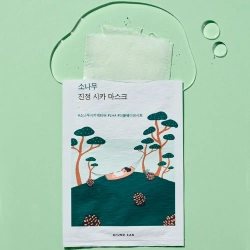ROUND LAB Тканевая маска с экстрактами сосны и центеллы Pine Calming Cica Mask Sheet (27 мл)