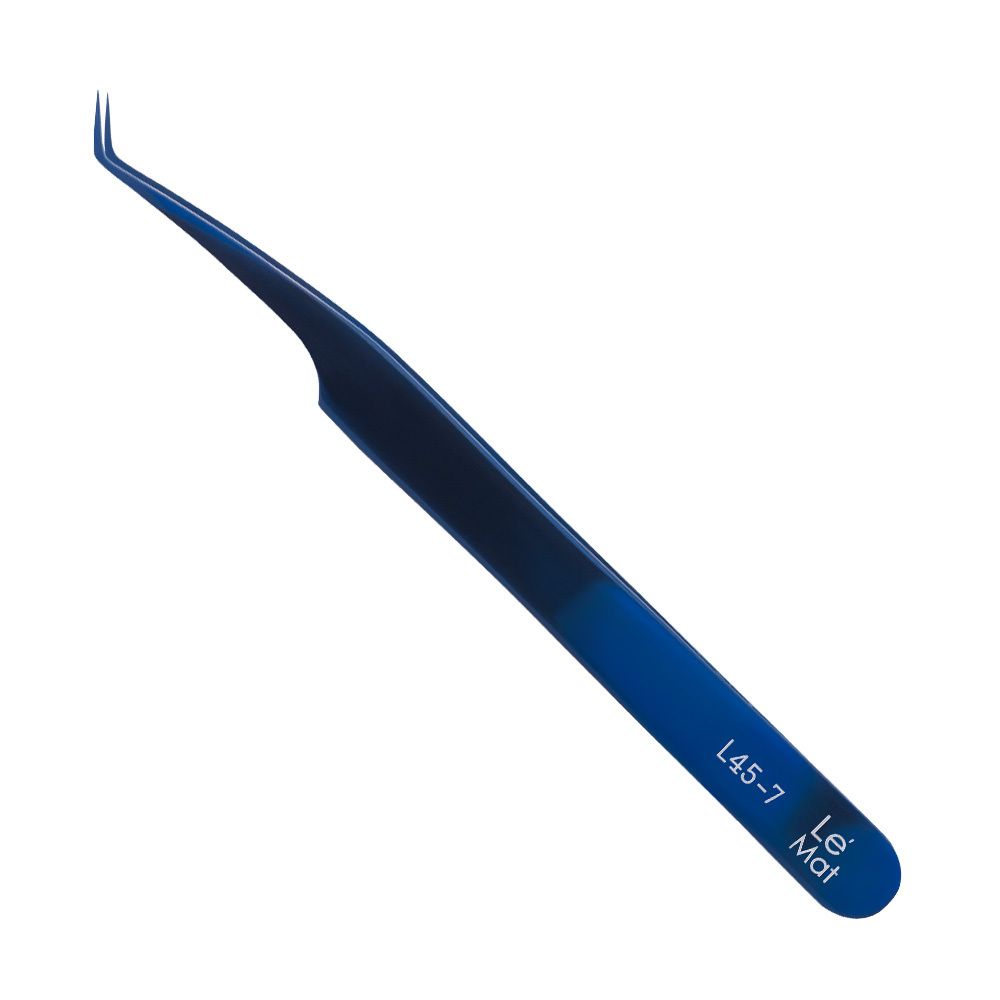 Пинцет Blue L 45-7