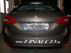 Фаркоп оцинкованный Galia C068A для Citroen C4 Picasso, C4 Grand Picasso 2013-, Peugeot 308 хетчбек, универсал 2013-(паспорт и сертификат в комплекте)(без электрики)