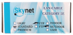 Кабель витая пара U/UTP 5e кат. 4 пары SkyNet CSS-UTP-4-CU-OUT/100