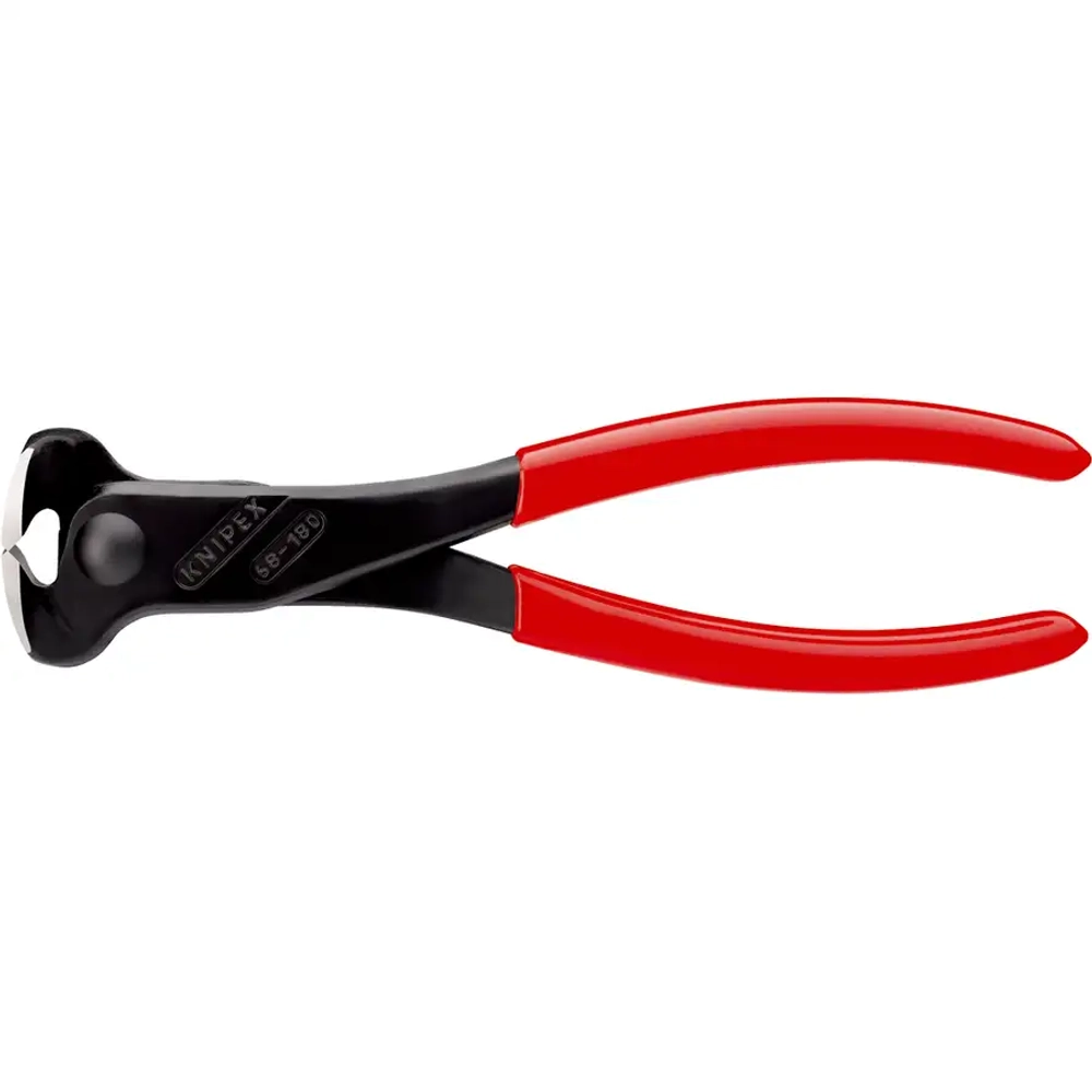 Кусачки торцевые черненые 180 мм Knipex 68 01 180