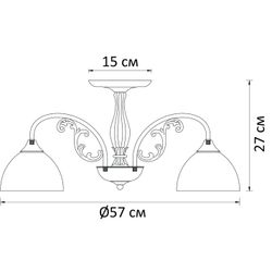 Потолочная люстра Arte Lamp