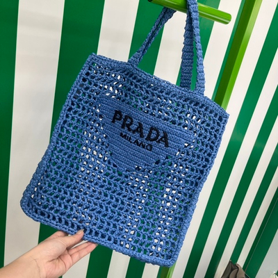 Prada Crochet Tote 38 cm