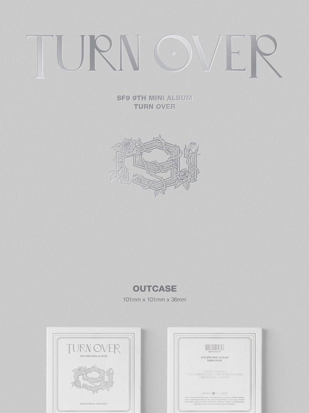 Альбом SF9 - TURN OVER 9th Mini Album KIHNO KIT