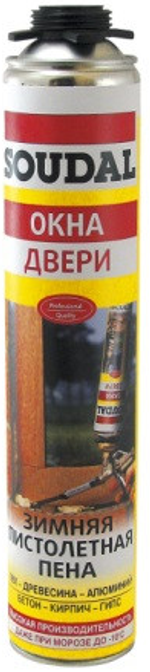 Пена монтажная Soudal Profi 750ml (12шт)