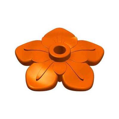 Цветок 12x12x4 см для GigaBloks 5''