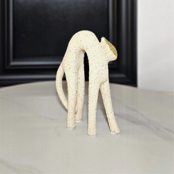 Статуэтка Golden face cat A