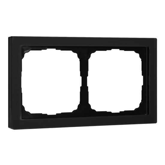 Рамка 2-м ArtGallery Pure матов. органич. стекло черн. SE GAL331002