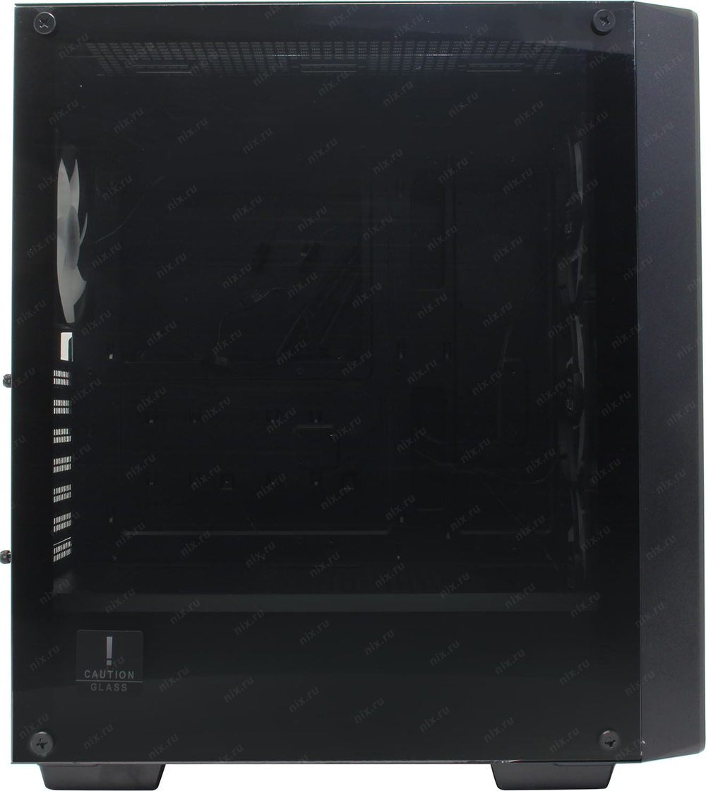 Корпус Deepcool CC560 V2 черный без БП ATX 4x120mm 5x140mm 1xUSB2.0 audio bott PSU R-CC560-BKGAA4-G-2