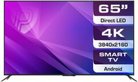 Телевизор Prestigio PTV65SS07X CIS BK/65"/4K UHD/Smart TV/Wi-Fi/Bluetooth