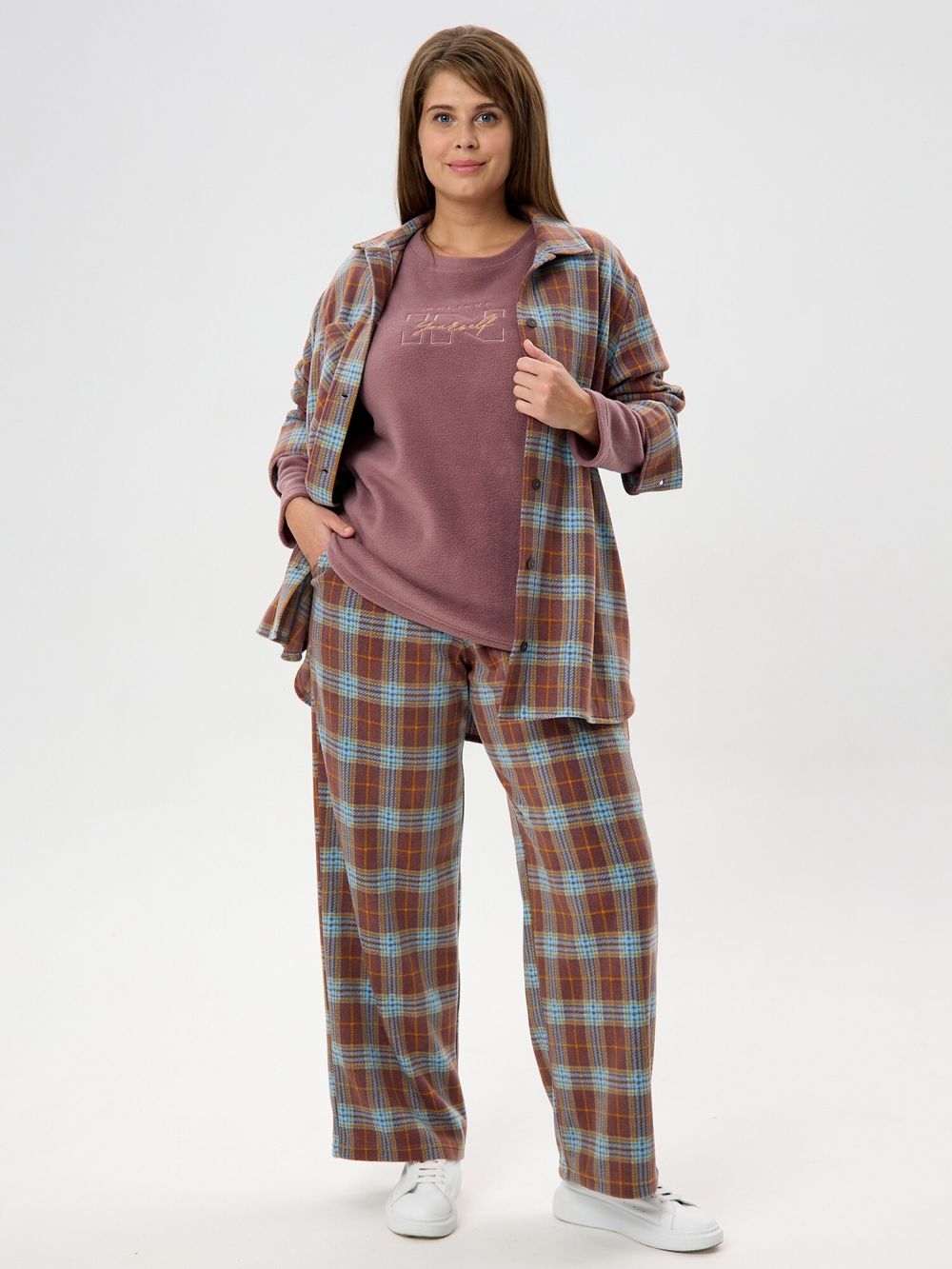 Рубашка Мускат-1 Виотекс КОРИЧНЕВЫЙ