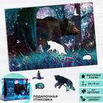 Пазл фигурный 137 дет. "Волшебный лес" (Puzzle Time)