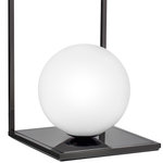 803910 Настольная лампа GLOBO LED 6W 300LM ЧЕРНЫЙ/БЕЛЫЙ 3000K