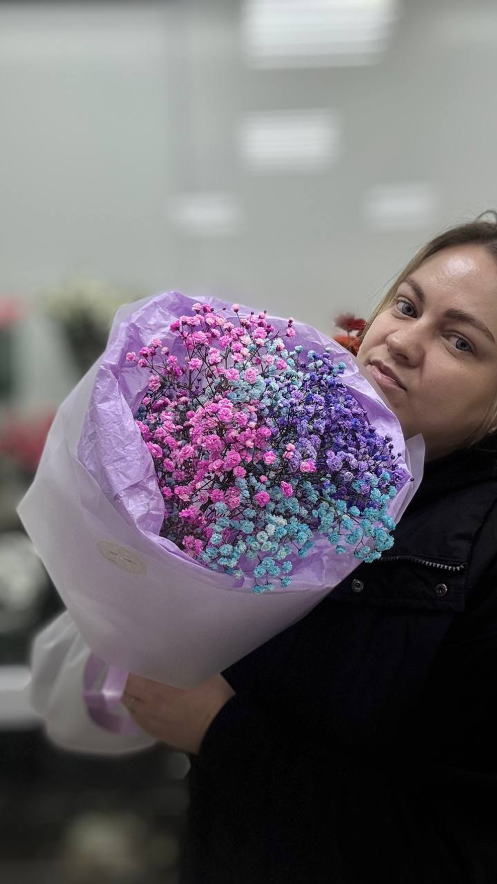 Букет из гипсофилы