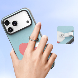 Чехол синего цвета (Sky Blue) для iPhone 17 Pro Max, серия Luvy Series (со съемным ремешком) от Dux Ducis