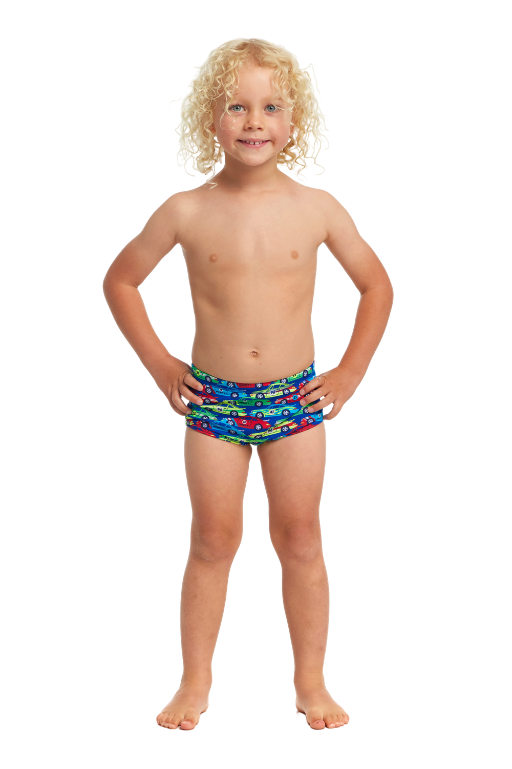 Плавки FUNKY TRUNKS Toddler Boys Car Stacker