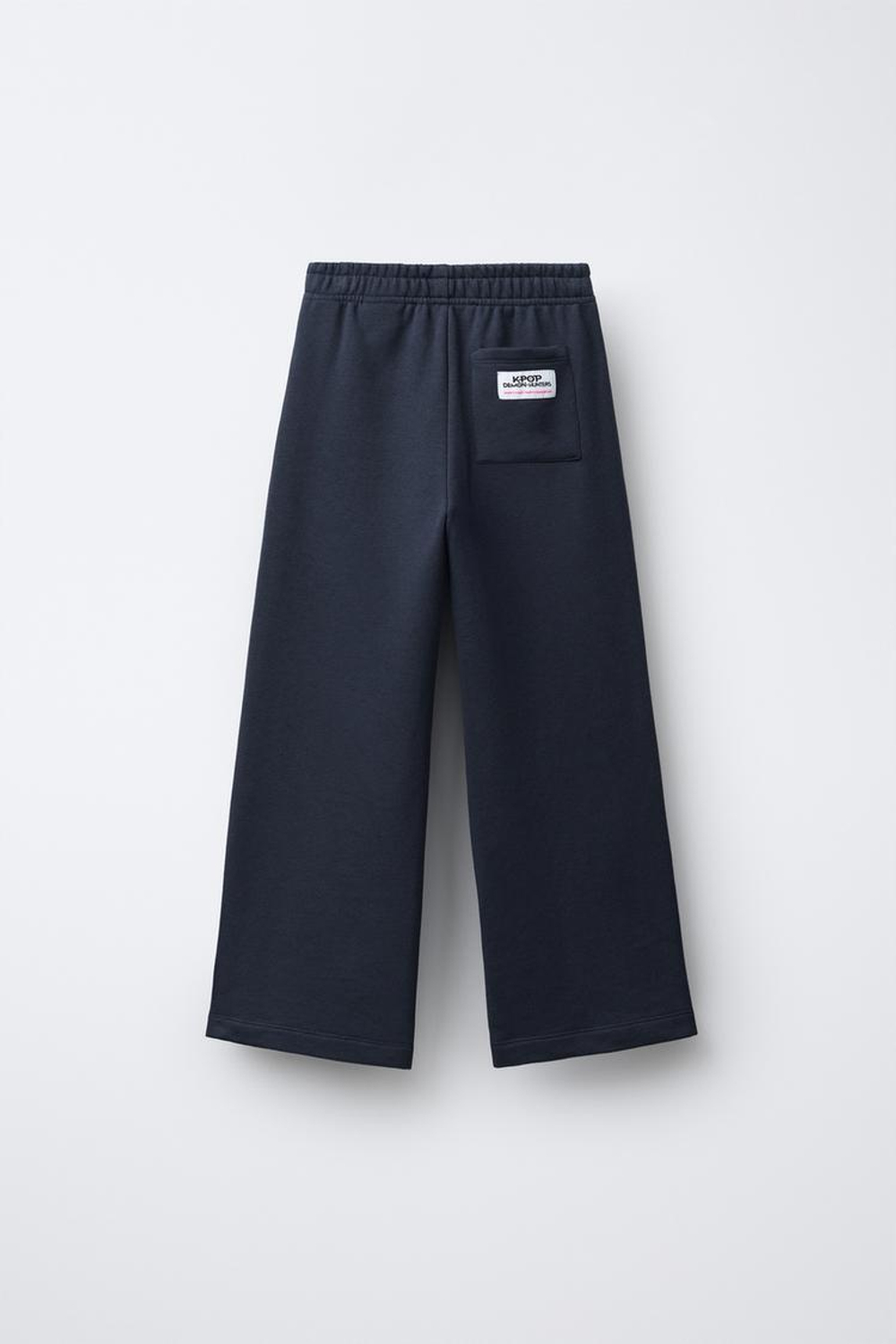 ZARA БРЮКИ WIDE LEG ИЗ МЯГКОЙ ТКАНИ KPOP DEMON HUNTERS™ NETFLIX ©, АНТРАЦИТОВО-СЕРЫЙ