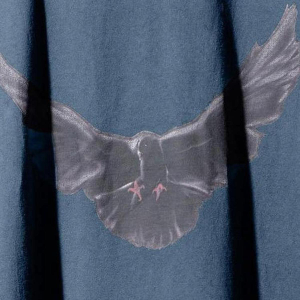YEEZY x Gap x Balenciaga Dove Longsleeve Tee, темно‑синий