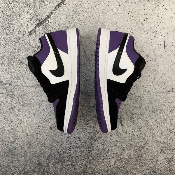 Кроссовки Nike Air Jordan 1 Low black/purple