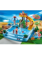 Набор Бассейн с горкой Playmobil 4858