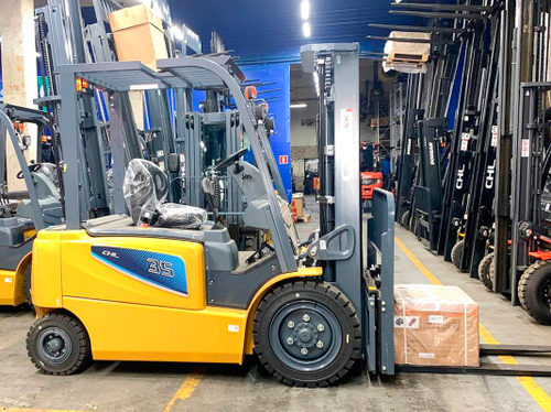 Электрический автопогрузчик CHL 3,5 т Li-Ion 80/404 В/Ач 4 опоры