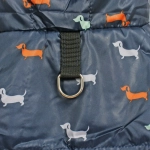 Куртка для собак мелких пород «NEHOLOD», на синтепоне, цвет чёрный, размер 3XL (59*46*40)