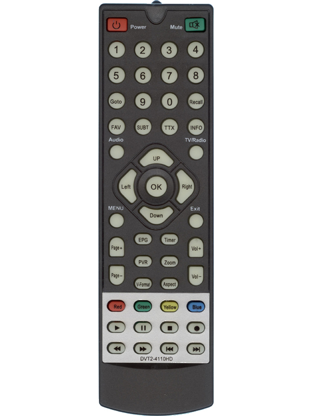 Пульт Lumax DVT2-4110HD DV-2018HD HOB1360