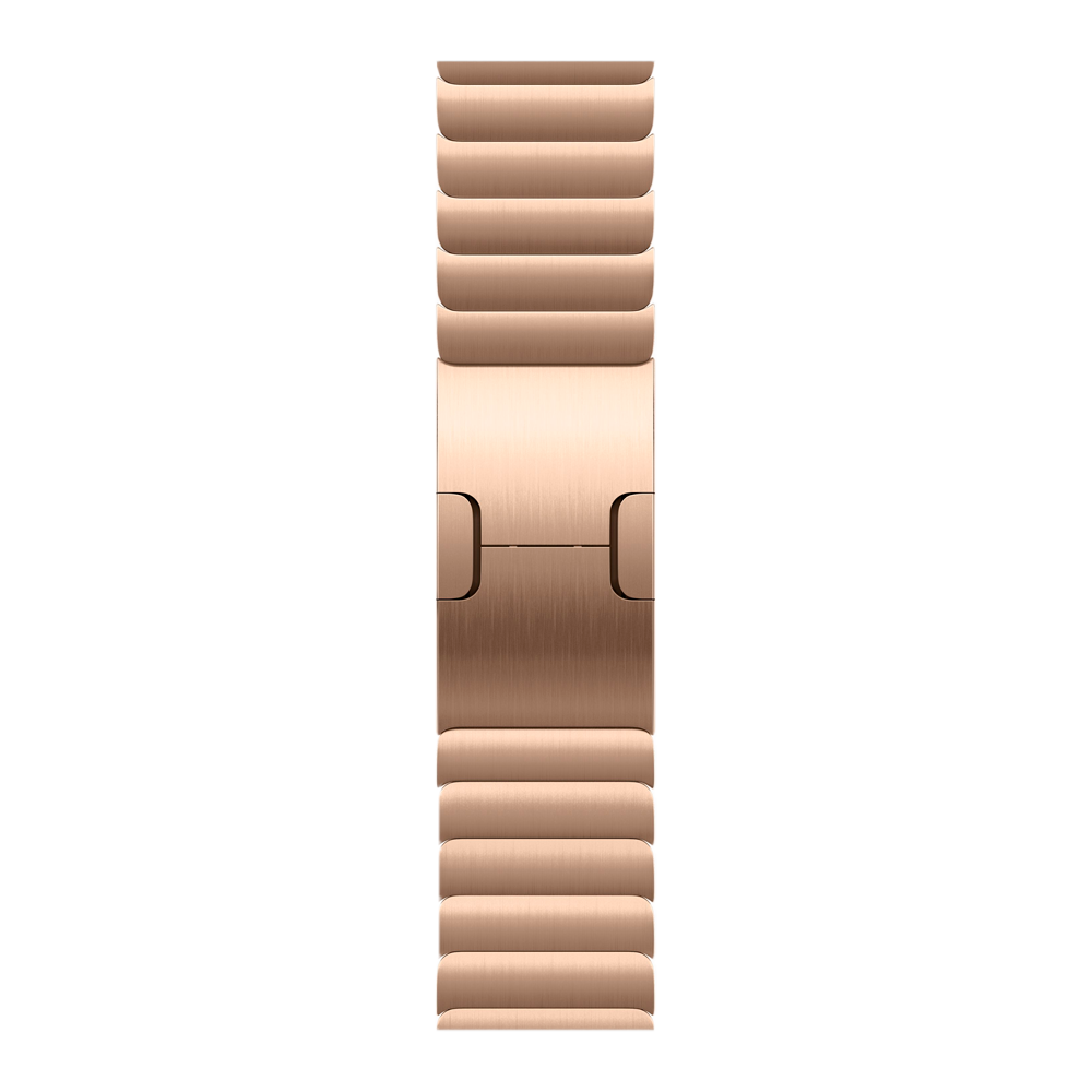 Умные часы Apple Watch Series 10 GPS, 42mm, Rose Gold Aluminium Case with Link Bracelet, Gold