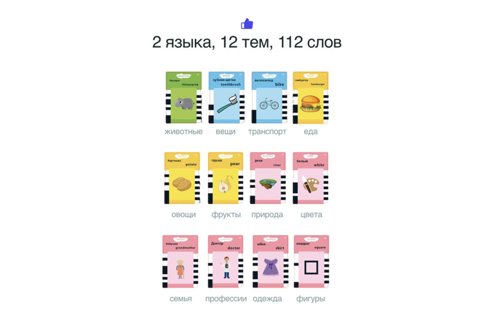 Обучающая игрушка Prolike с карточками, английский язык, желтый