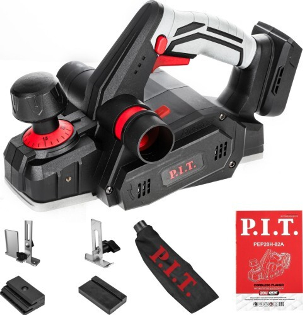 Рубанок аккумуляторный P.I.T. PEP20H-82A Solo