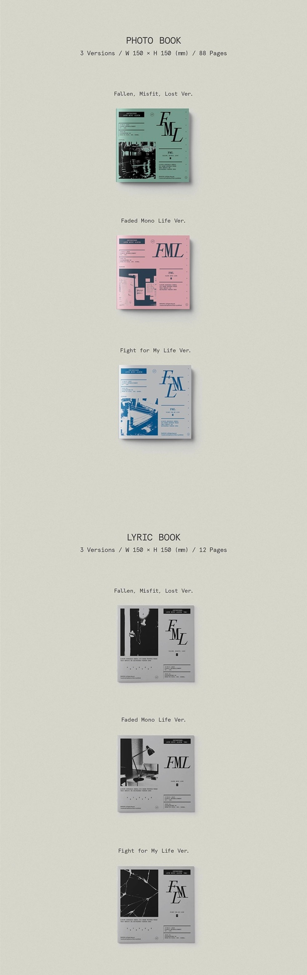 Альбом SEVENTEEN - FML