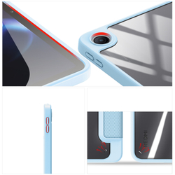 Чехол книжка синего цвета для планшета Xiaomi Redmi Pad 2 и Poco Pad C1, серия Toby Series от Dux Ducis