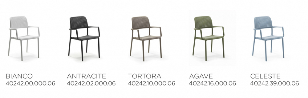 Кресло пластиковое Nardi Bora, тортора