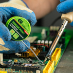 Припой с канифолью, D 2 мм, 50 г, POS61, на пластмассовой катушке Сибртех 913385