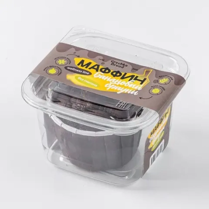 Маффин банановый брауни без глютена Grechka Bread, 50 г