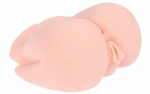 Мастурбатор-полуторс Juliana с вибрацией и ротацией (Цвет: телесный)