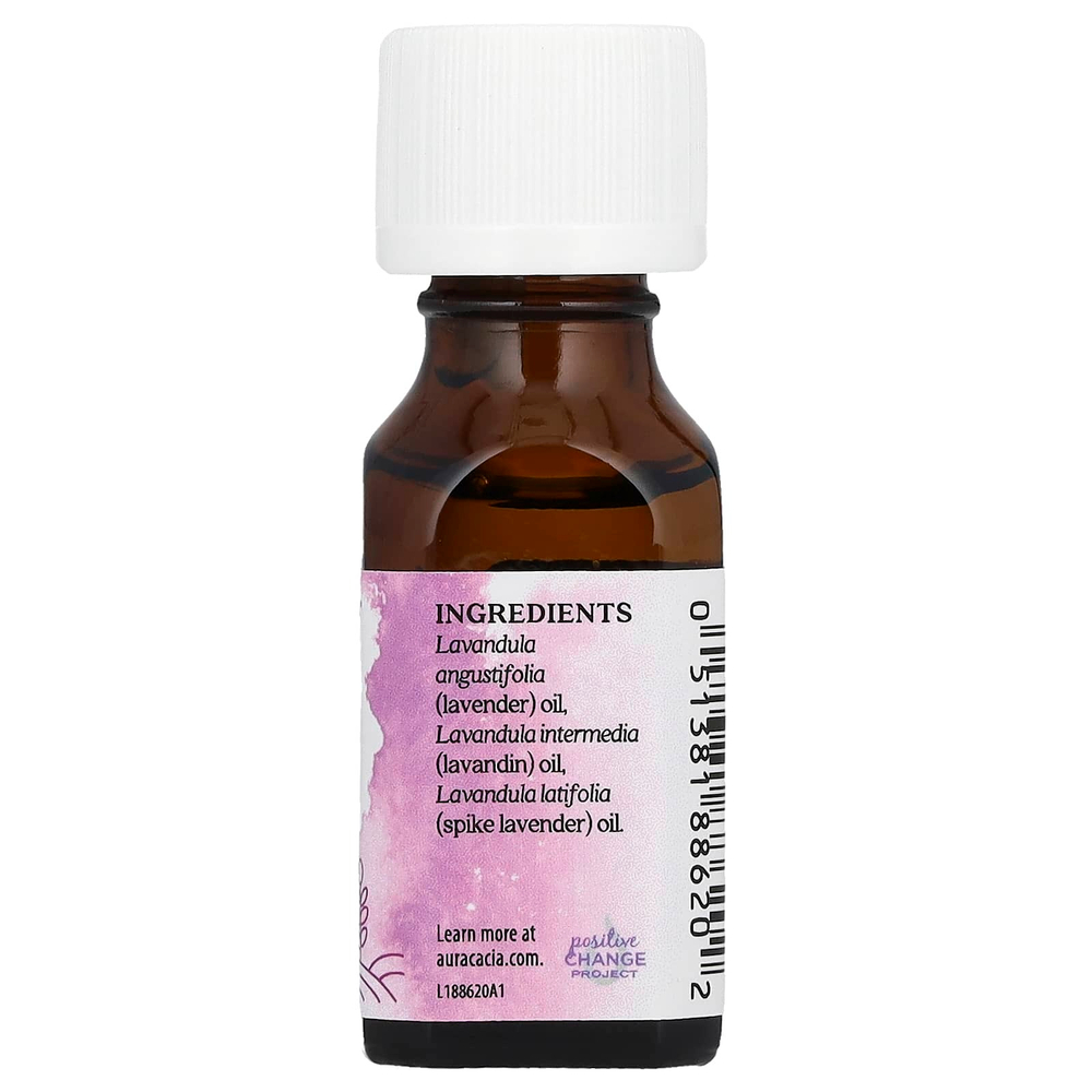 Aura Cacia, смесь чистых эфирных масел, «Букет лаванды», 15 мл (0,5 жидк. унции)