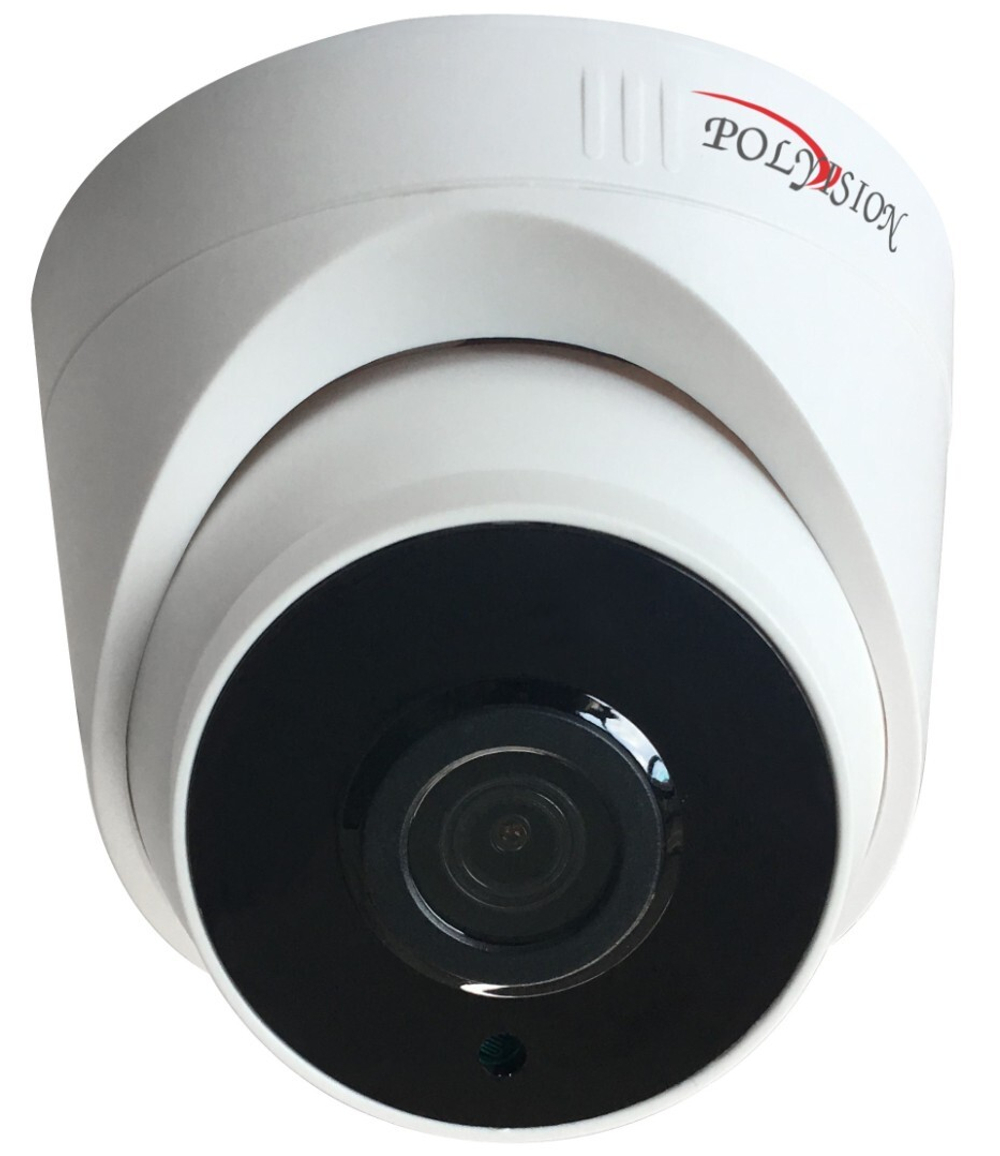PVC-IP2Y-D1F2.8P Видеокамера IP купольная 2 МП Polyvision