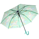 Зонт детский полуавтомат «Ultramarine - Единорожек на луне», 8 спиц, d-85см, длина в слож. виде 68см ●