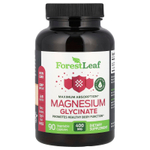 Forest Leaf, глицинат магния, максимальное усвоение, 90 растительных капсул (133,3 мг в 1 капсуле)