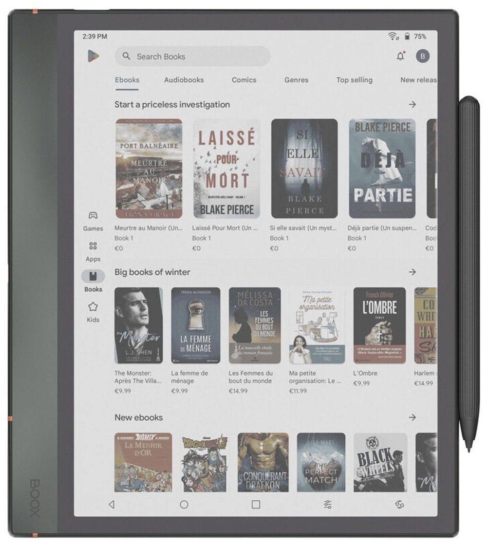 Электронная книга ONYX BOOX Note Air 4 C черный