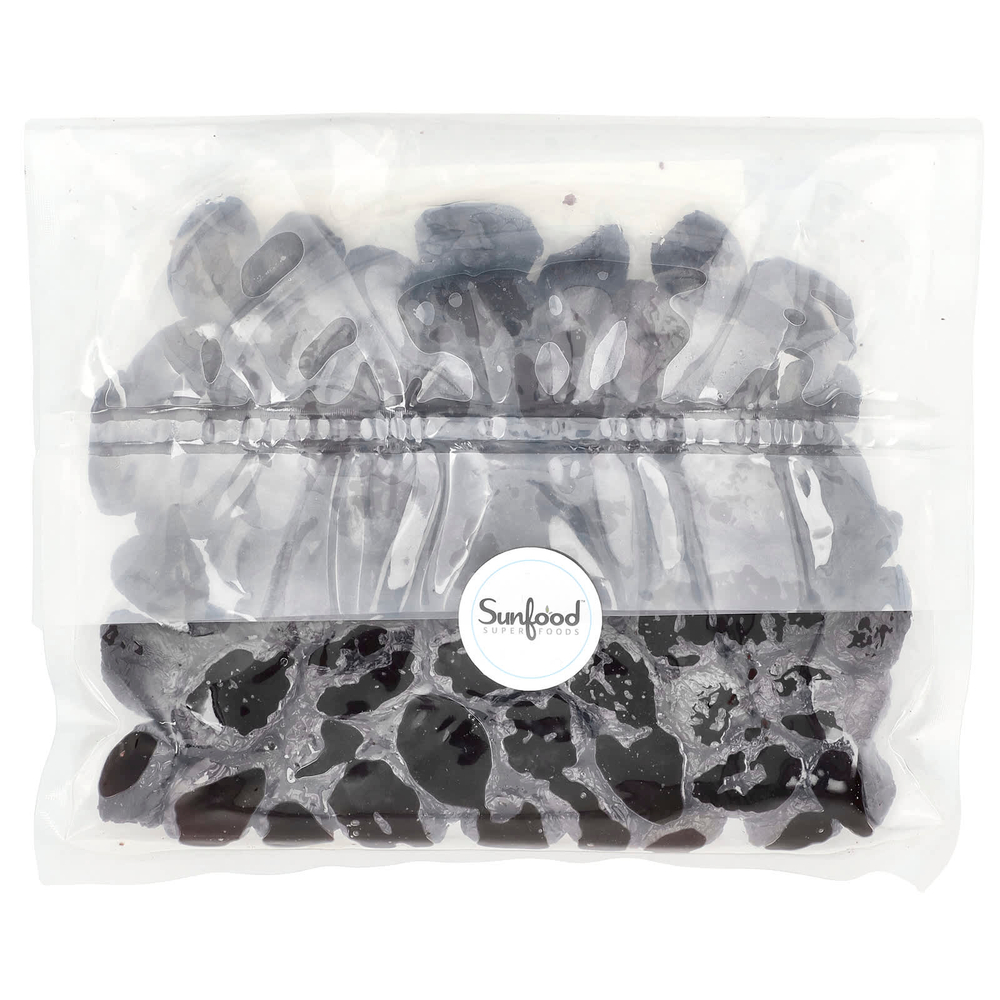 Sunfood, Botija, черные перуанские оливки без косточек, 227 г (8 унций)