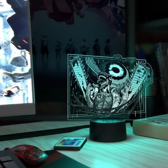 3D лампа Дэндзи Человек-бензопила