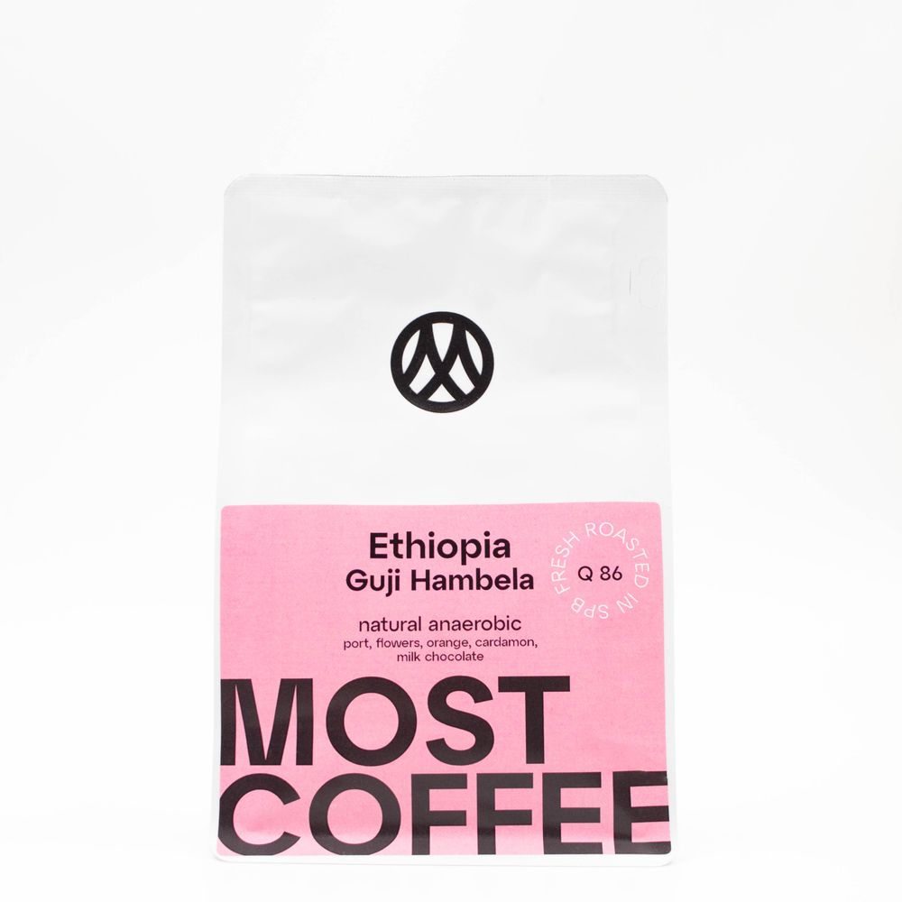 Ethiopia Guji Hambela натуральная анаэробная, фильтр
