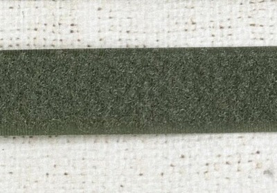 Велкро/липучка петля, ш. 2,5 см, хаки