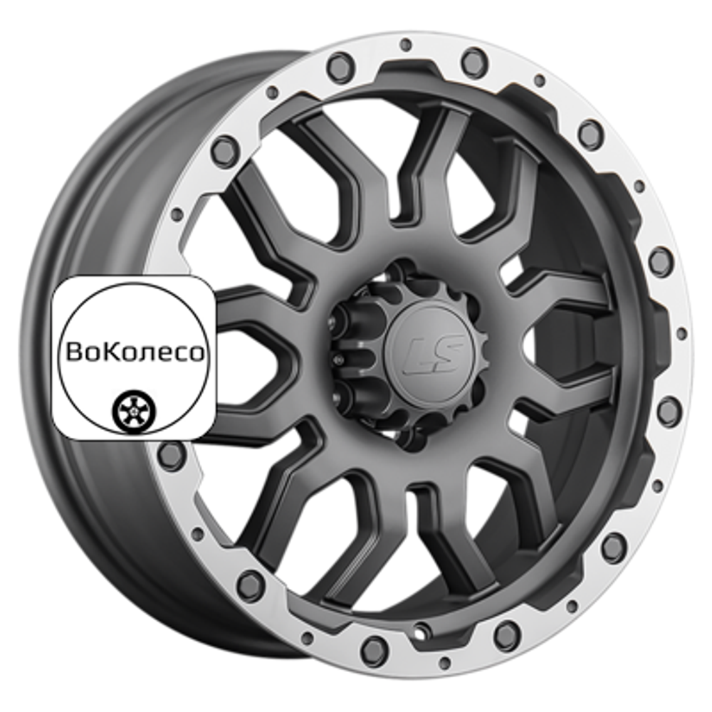 7,5x17/6x114,3 ET40 D66,1 1285 MGML (конус, Колпак+лого) LS