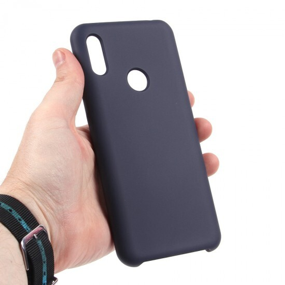 Панель Soft Touch для Huawei Y6 (2019)/ Honor 8A, 007002 Темно-синий