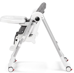 Стульчик для кормления Peg Perego Prima Pappa Follow Me Wonder Grey